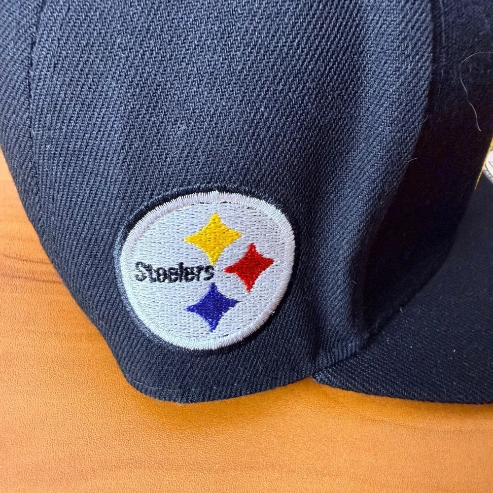 New Era‎ 9FIFTY Pittsburgh Steelers Snapback Hat Black NFL Football Cap Mens